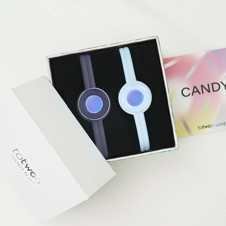 Candy Original Touch Armbänder (tiefblau+hellblau)