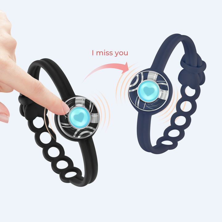 Candy Wave Touch Armband Single (Beerenblau)