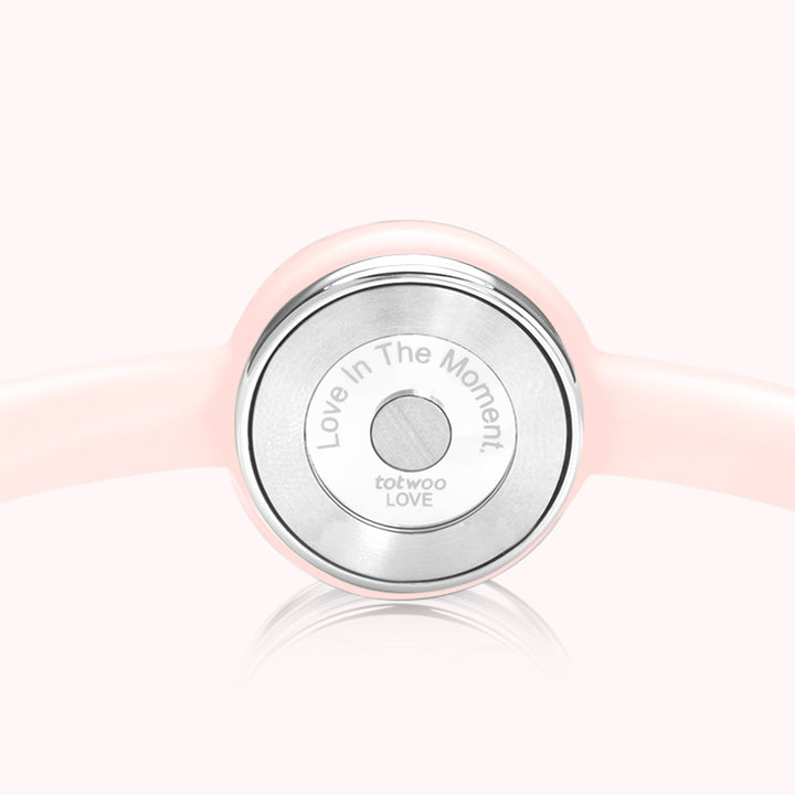 Bonbonwellen -Touch -Armbänder (schwarz+rosa)