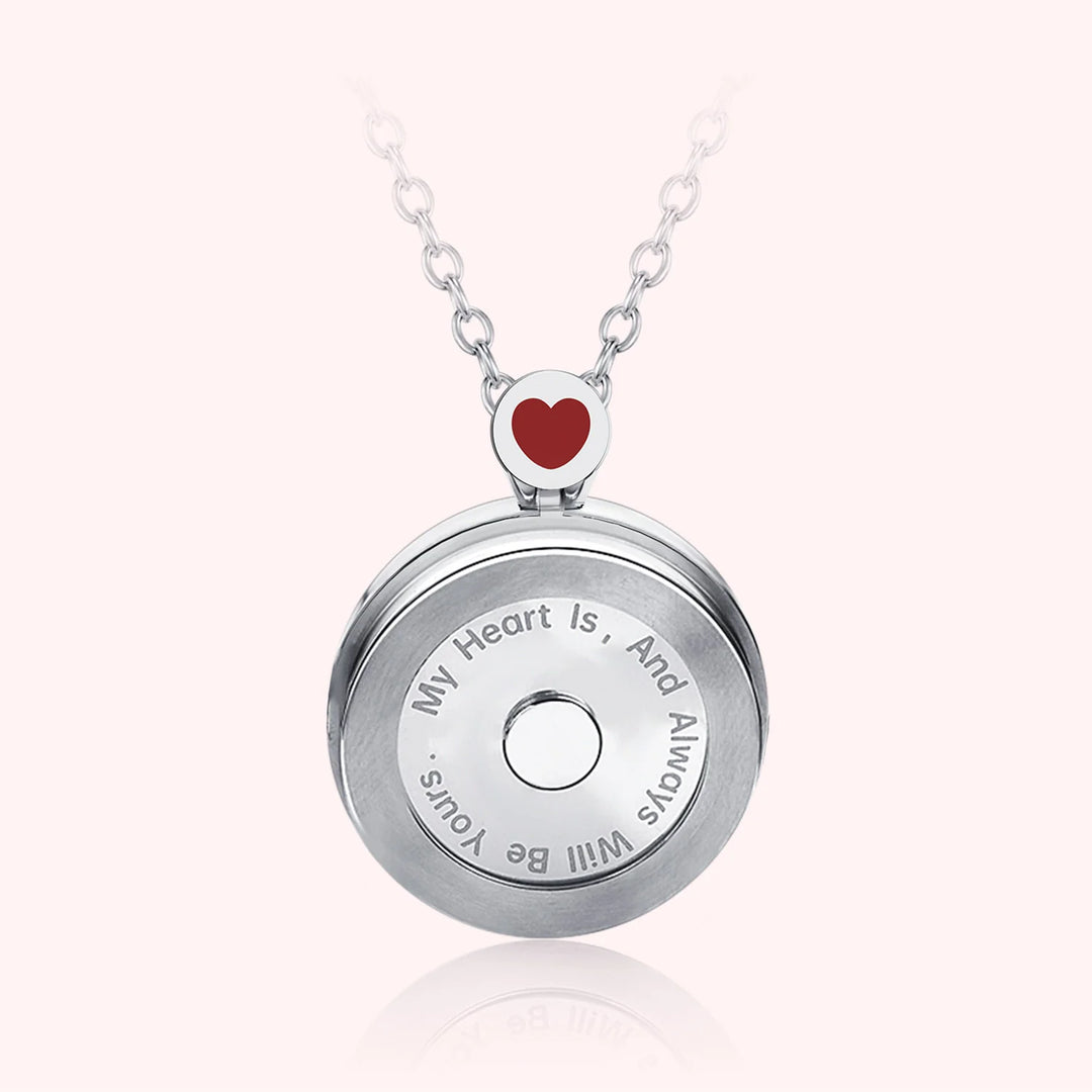 Sonne&Moon Touch Halsketten mit natürlichem Achat, Set für zwei