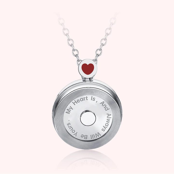 Sonne&Moon Touch Halsketten mit natürlichem Achat, Set für zwei
