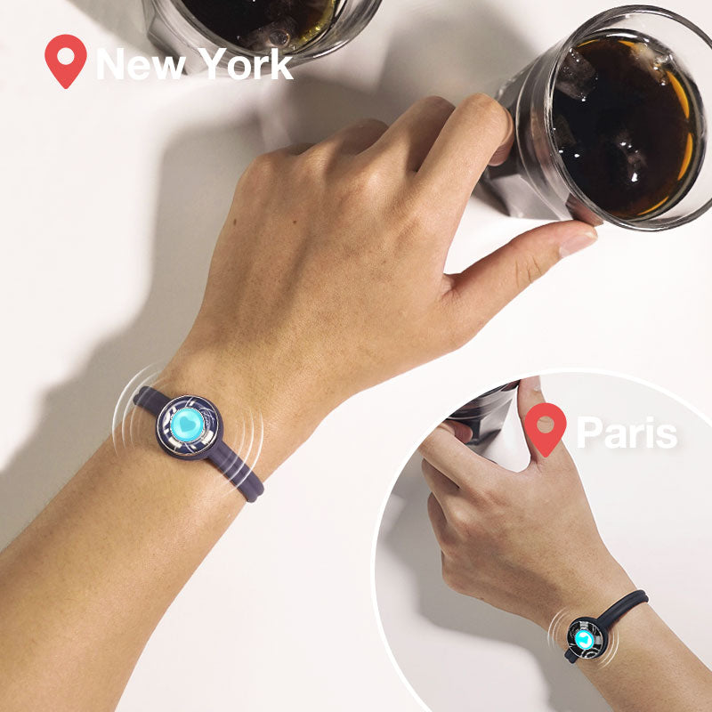 Candy Wave Touch Armband Single (Beerenblau)