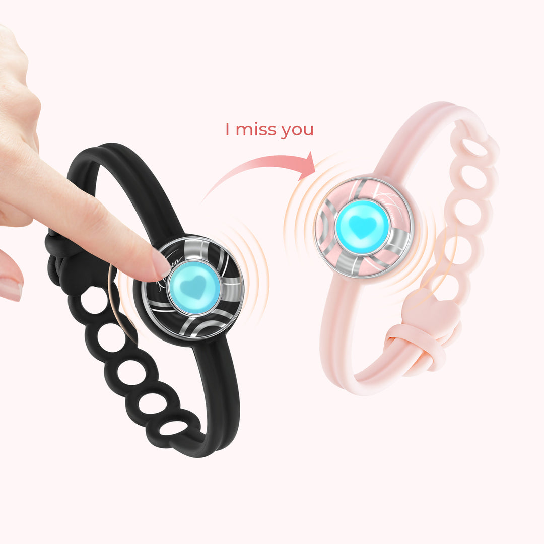 Candy Wave Touch Armband Single (Peach Blush)