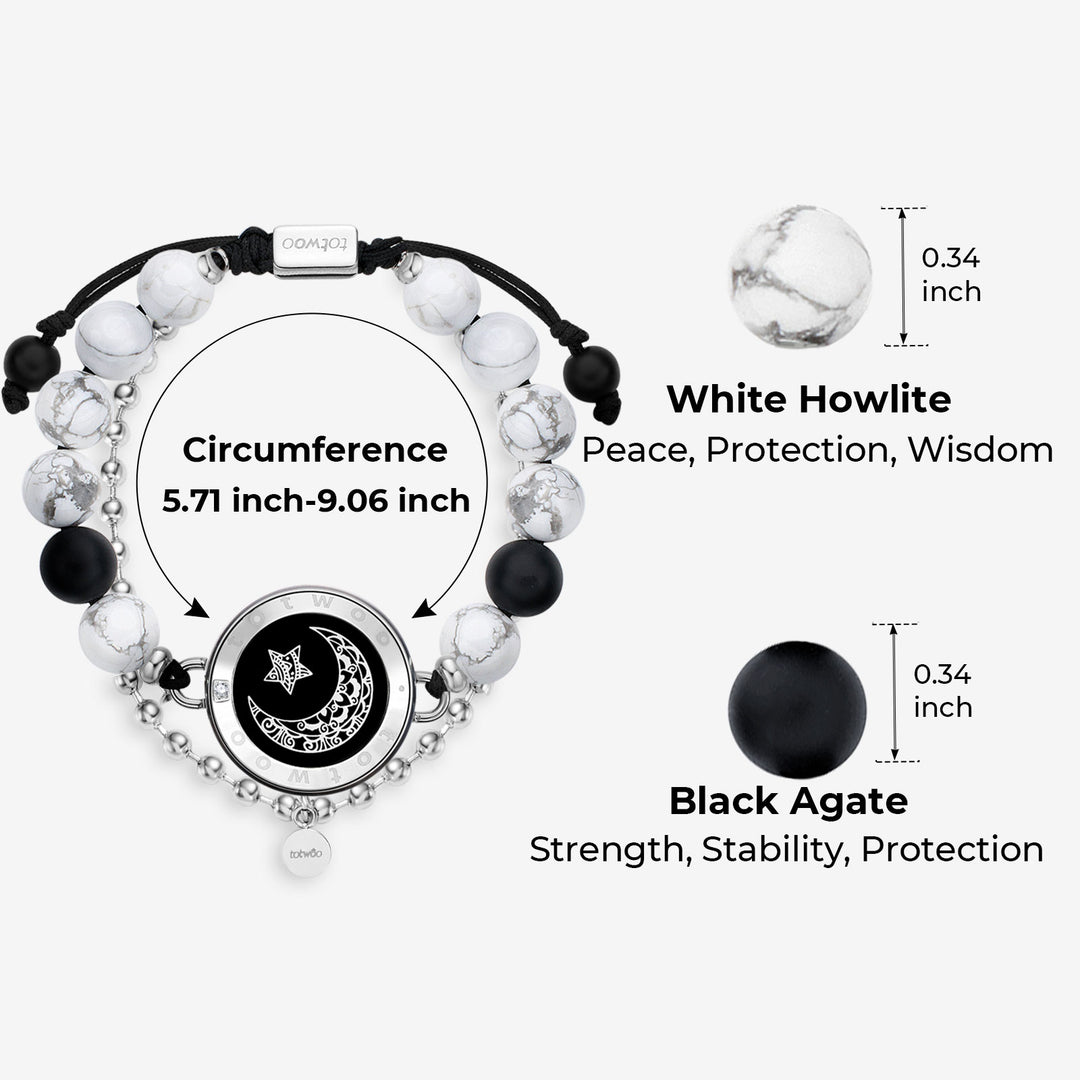 Sonne & Moon Touch-Armbänder mit passenden Perlen