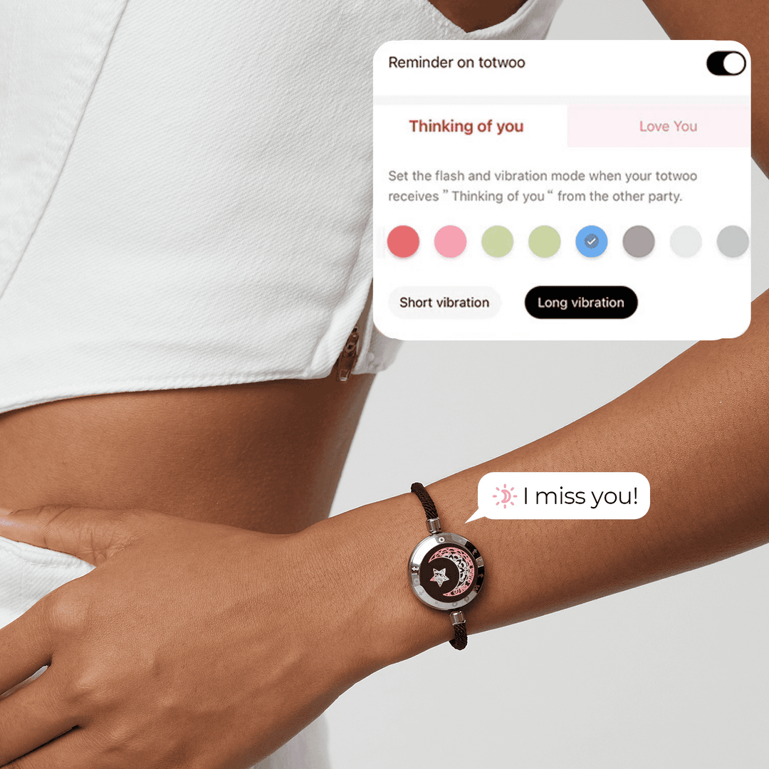 Pulseira Moon Touch com corda Milan única (prata)
