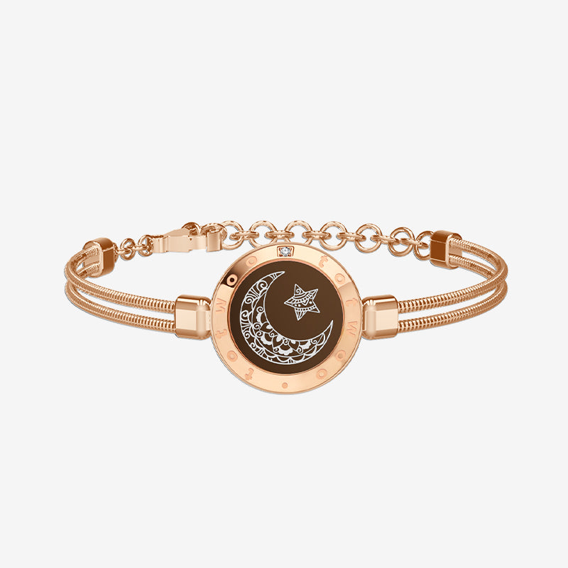 Moon Touch Bracelets with Snake Chain – totwoo
