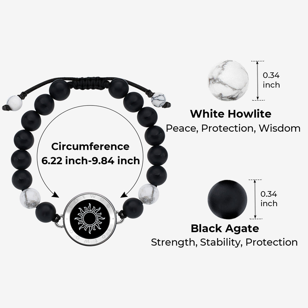 Sonne & Moon Touch-Armbänder mit passenden Perlen