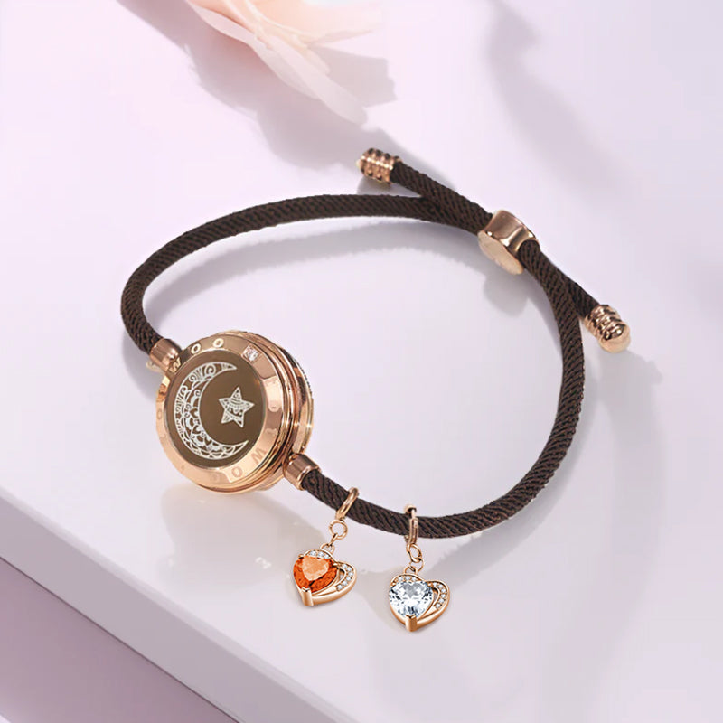 totwoo Birthstone Heart Charms(Silver/Rose Gold)