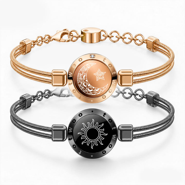 Pulseras Sun & Moon Touch con cadena de serpiente