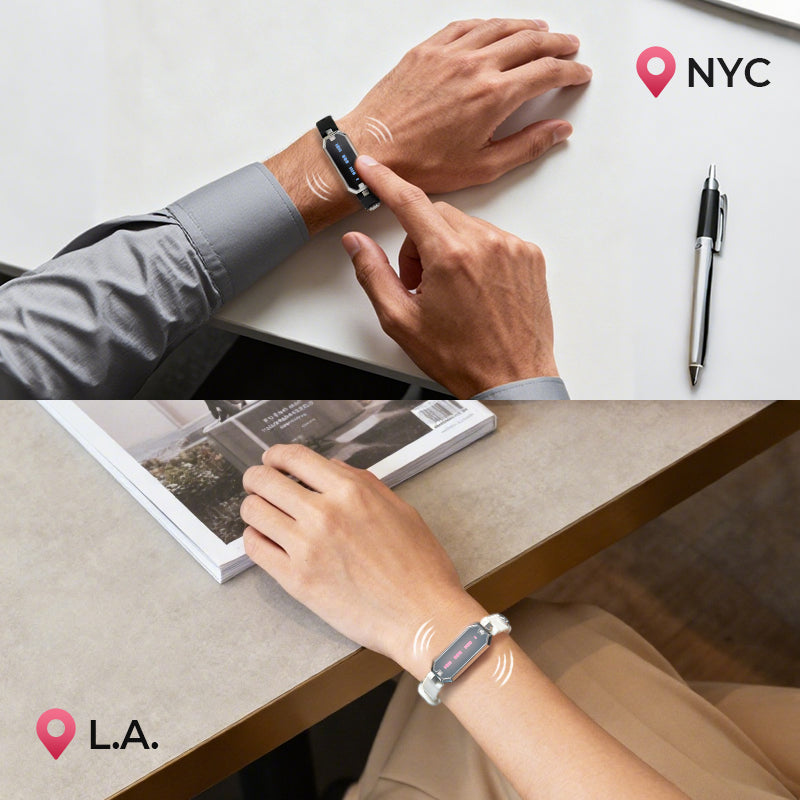 [10th Anniversary Limited Edition] Morse Love Touch Bracelets with Silicone