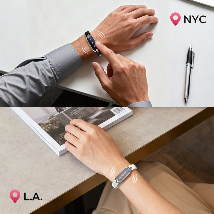 [10th Anniversary Limited Edition] Morse Love Touch Bracelets with Silicone