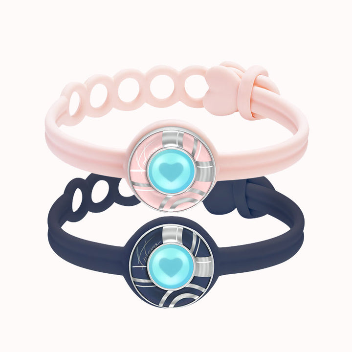 Braccialetti a touch Wave Candy (Deep Blue+Pink)