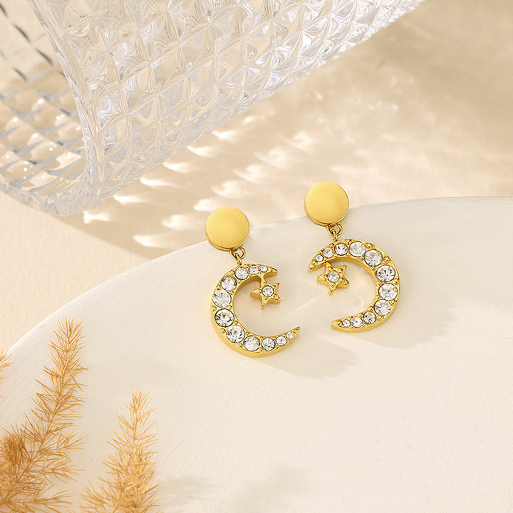 totwoo x Moon & Star Earring