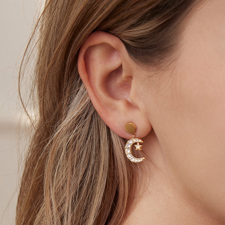 totwoo x Moon & Star Earring