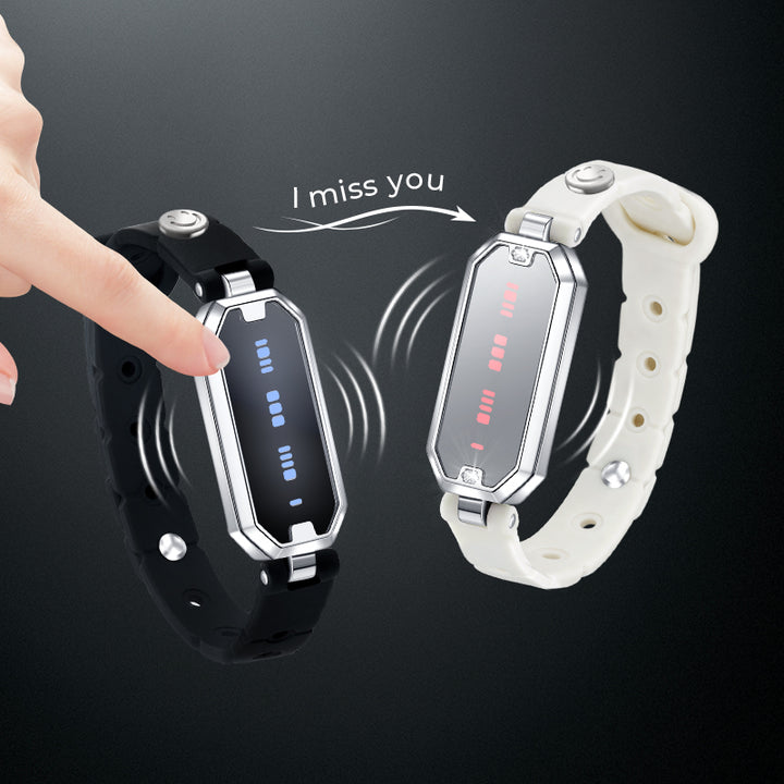 Morse Love Touch Bracelets with Silicone