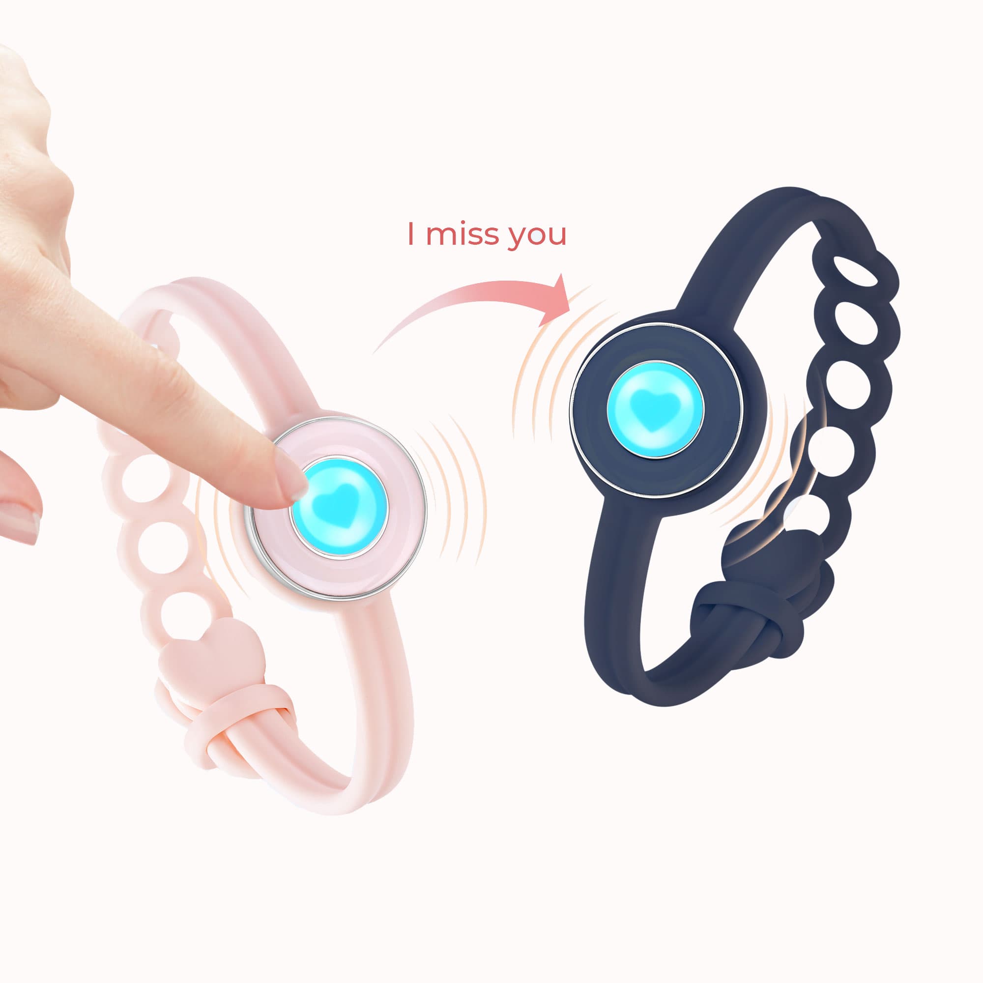 Braccialetti touch Candy Original (Deep Blue+Pink)