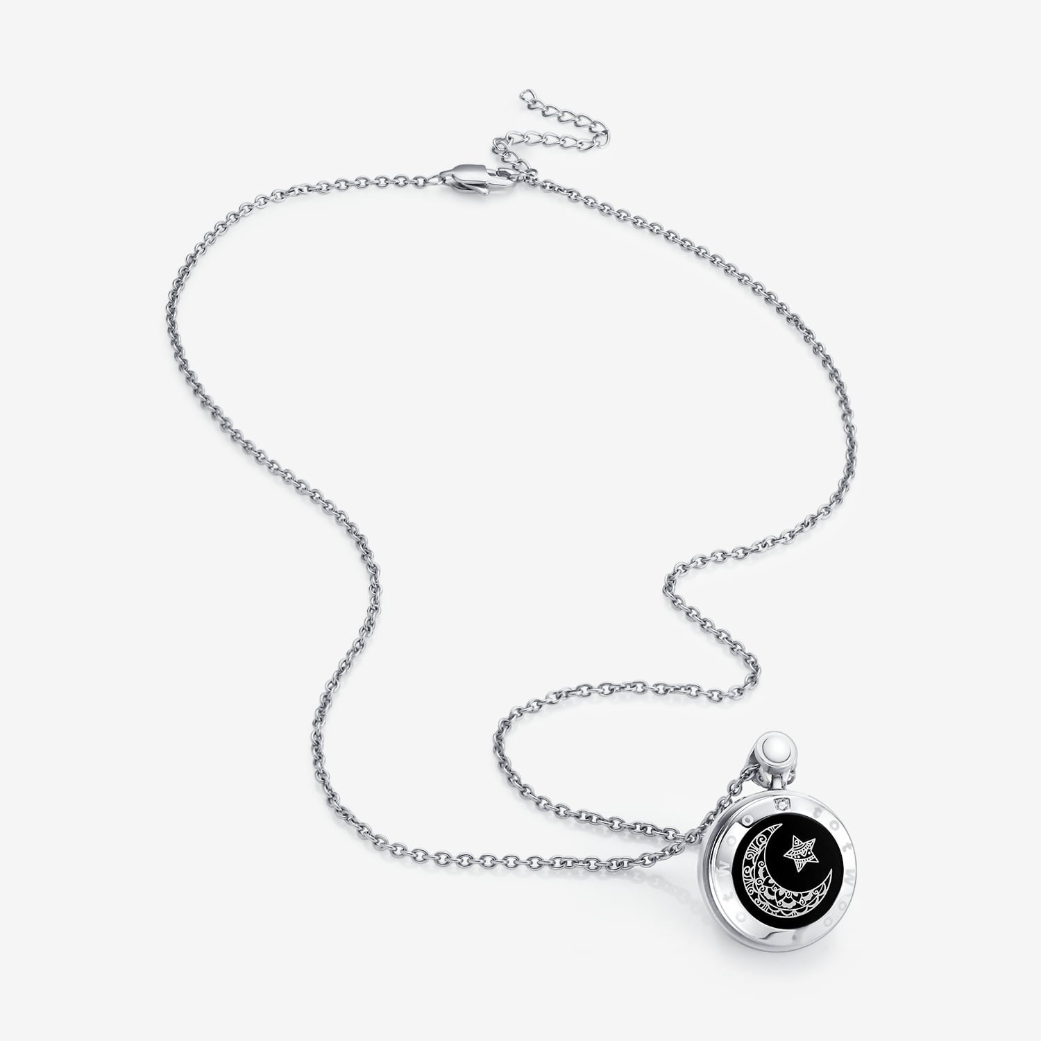 Sun Touch Necklace with Natural Agate