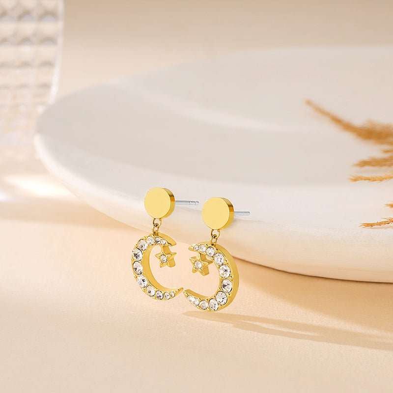 totwoo x Moon & Star Earring