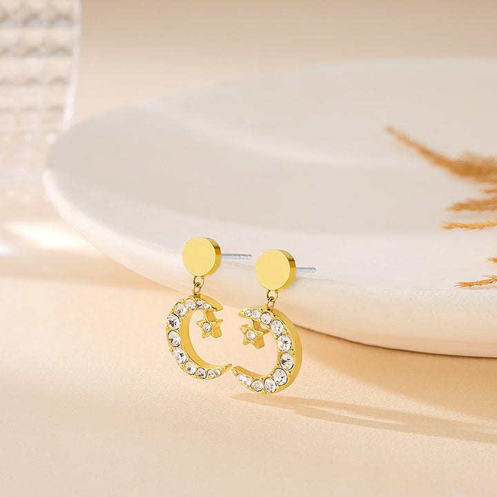 totwoo x Moon & Star Earring