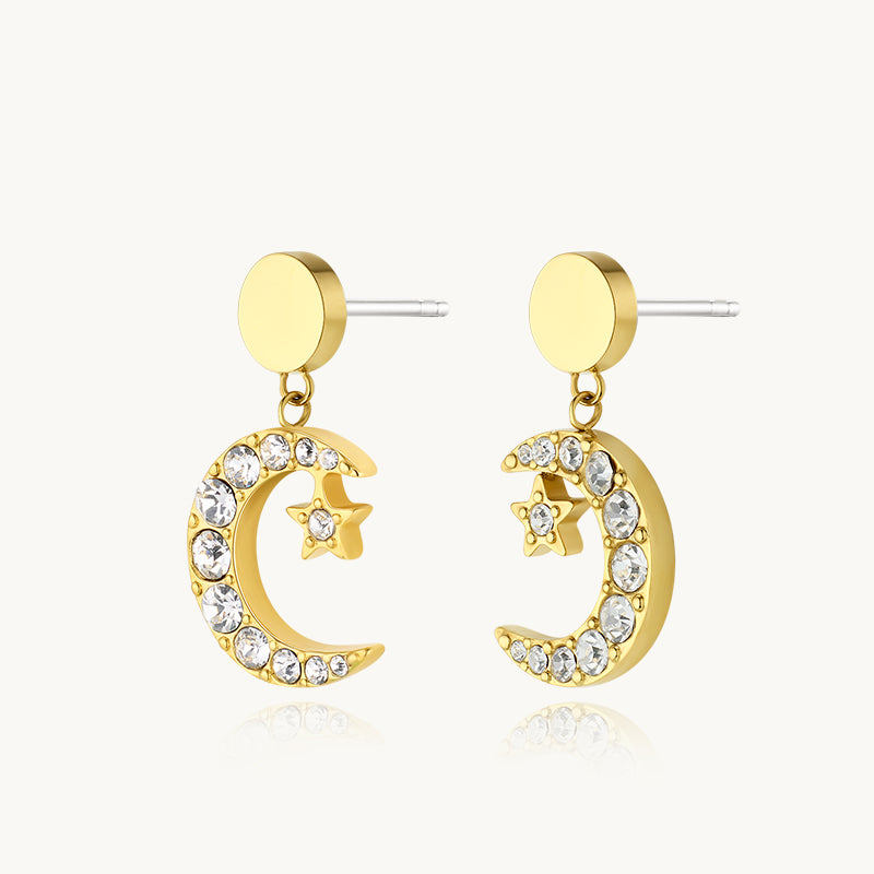 totwoo x Moon & Star Earring