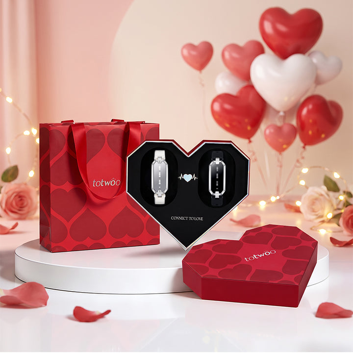 Morse Love Touch Armbänder mit Silikon