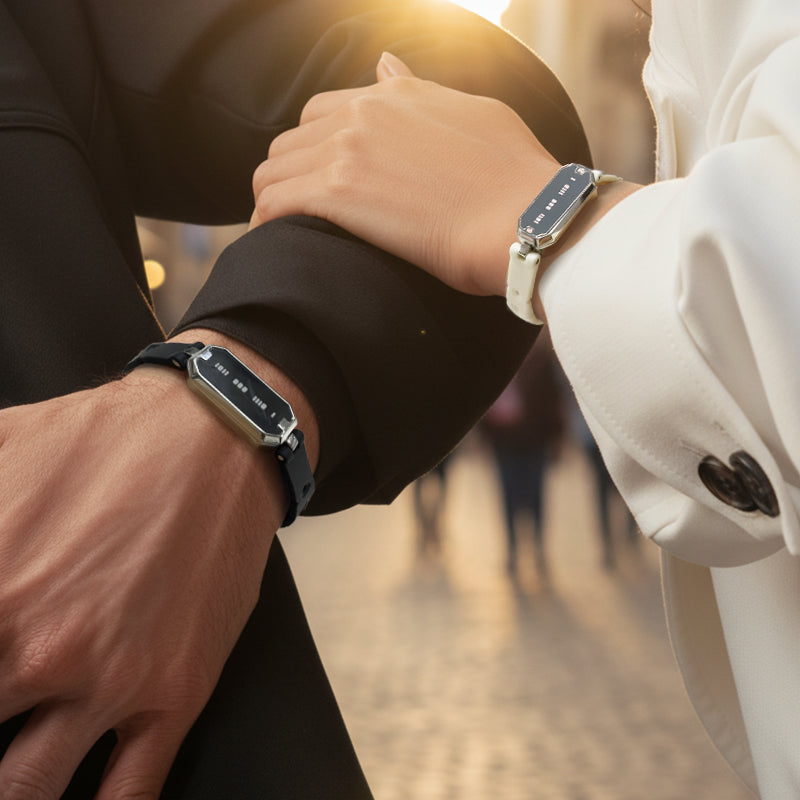 Morse Love Touch Bracelets with Silicone