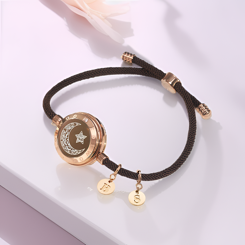 totwoo Letter Charm (Silver/Rose Gold/Black)