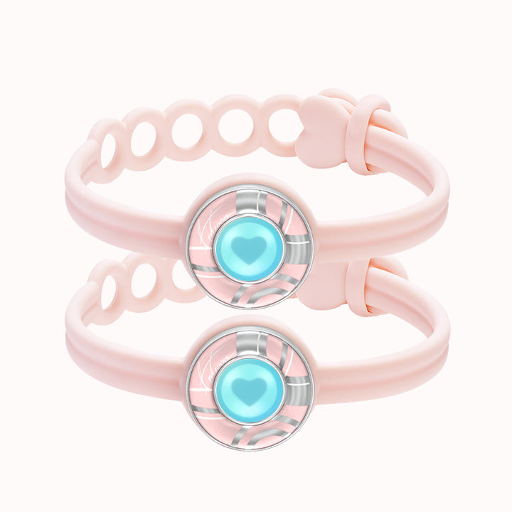 Braceletas Touch de Wave Candy (rosa+rosa)