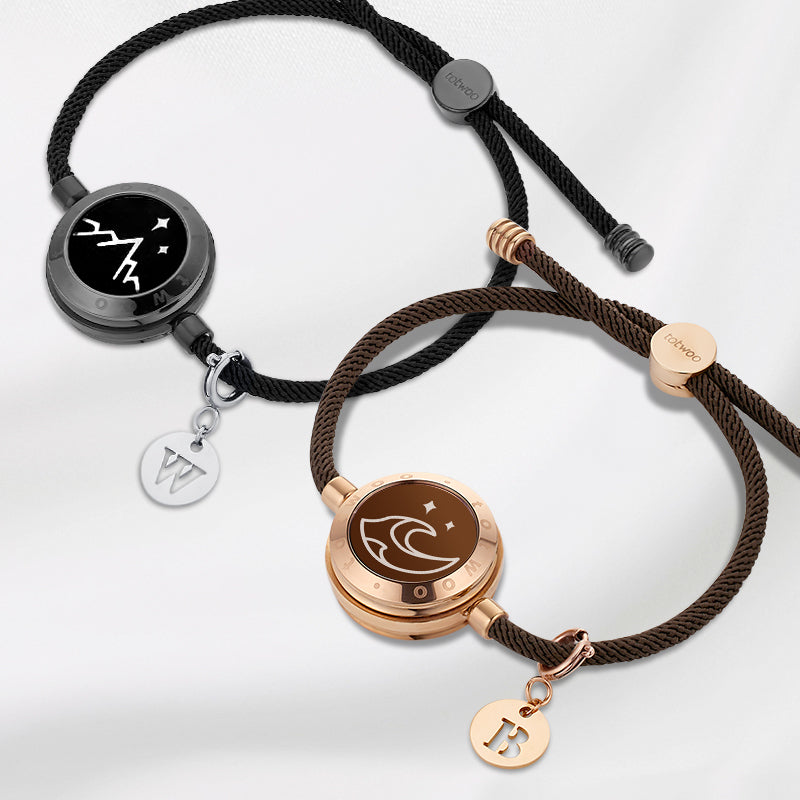 totwoo Letter Charm (Silver/Rose Gold/Black)