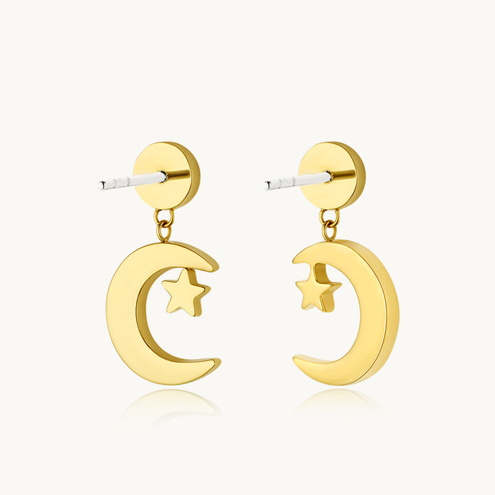 totwoo x Moon & Star Earring