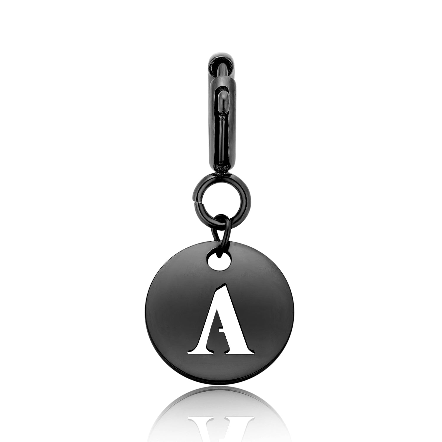 totwoo Letter Charm (Silver/Rose Gold/Black)