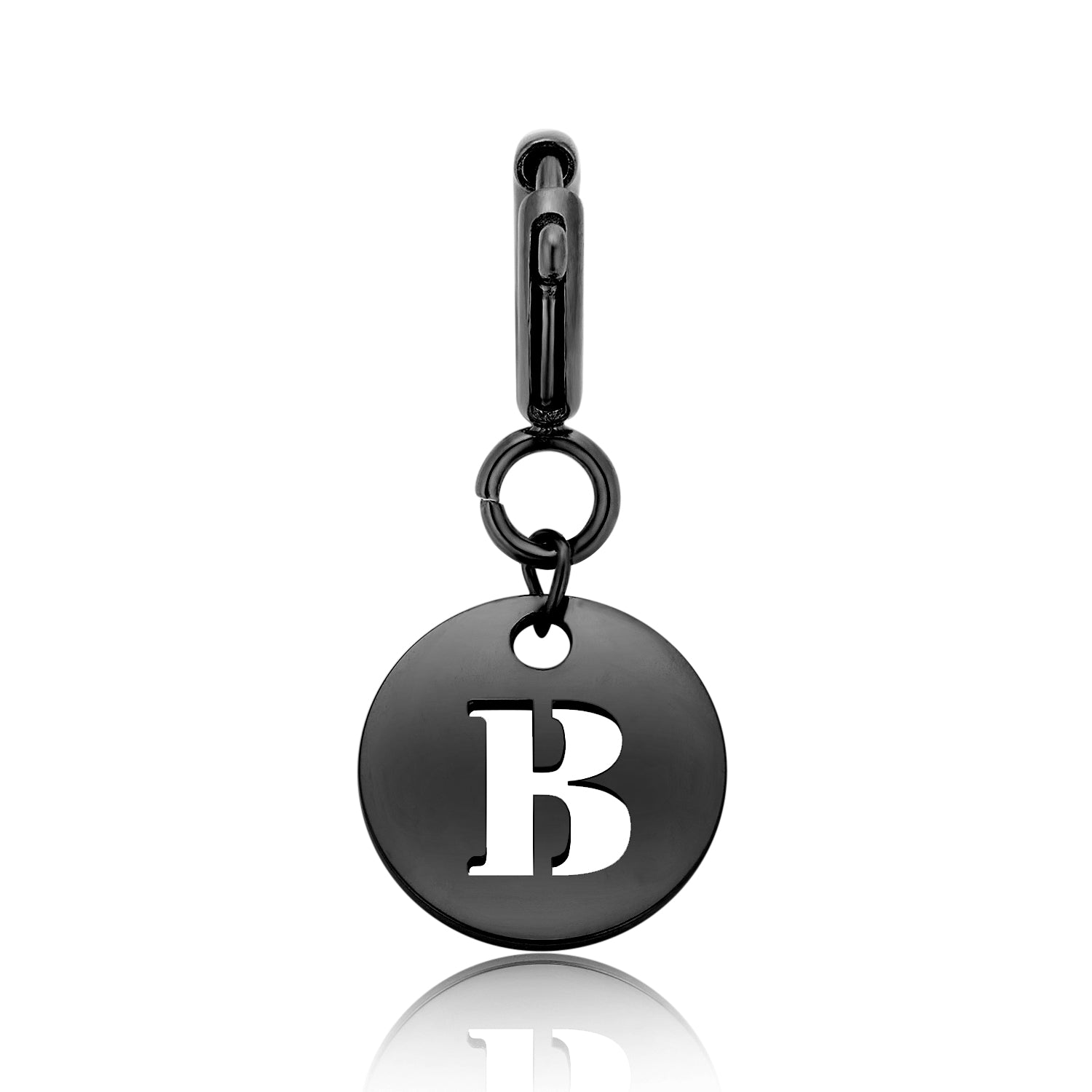totwoo Letter Charm (Silver/Rose Gold/Black)
