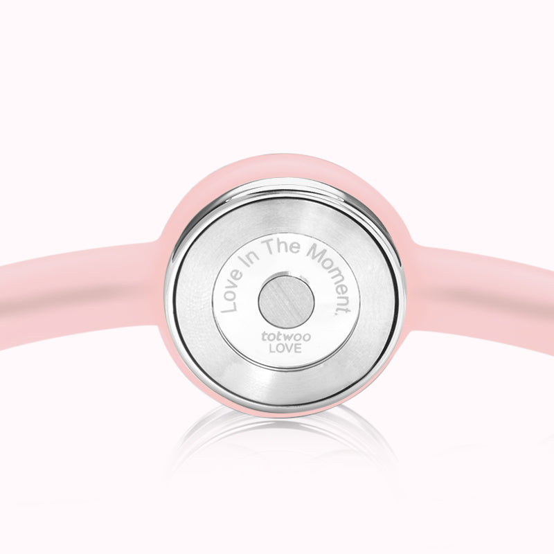 Candy Original & Wave Touch Bracelets (White+Pink)