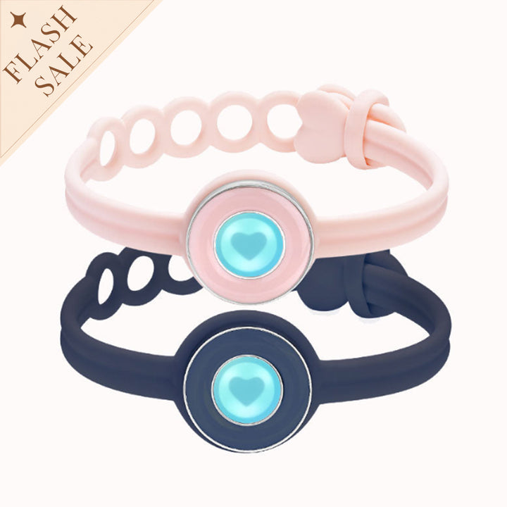 Braccialetti Candy Original Touch (blu intenso+rosa)
