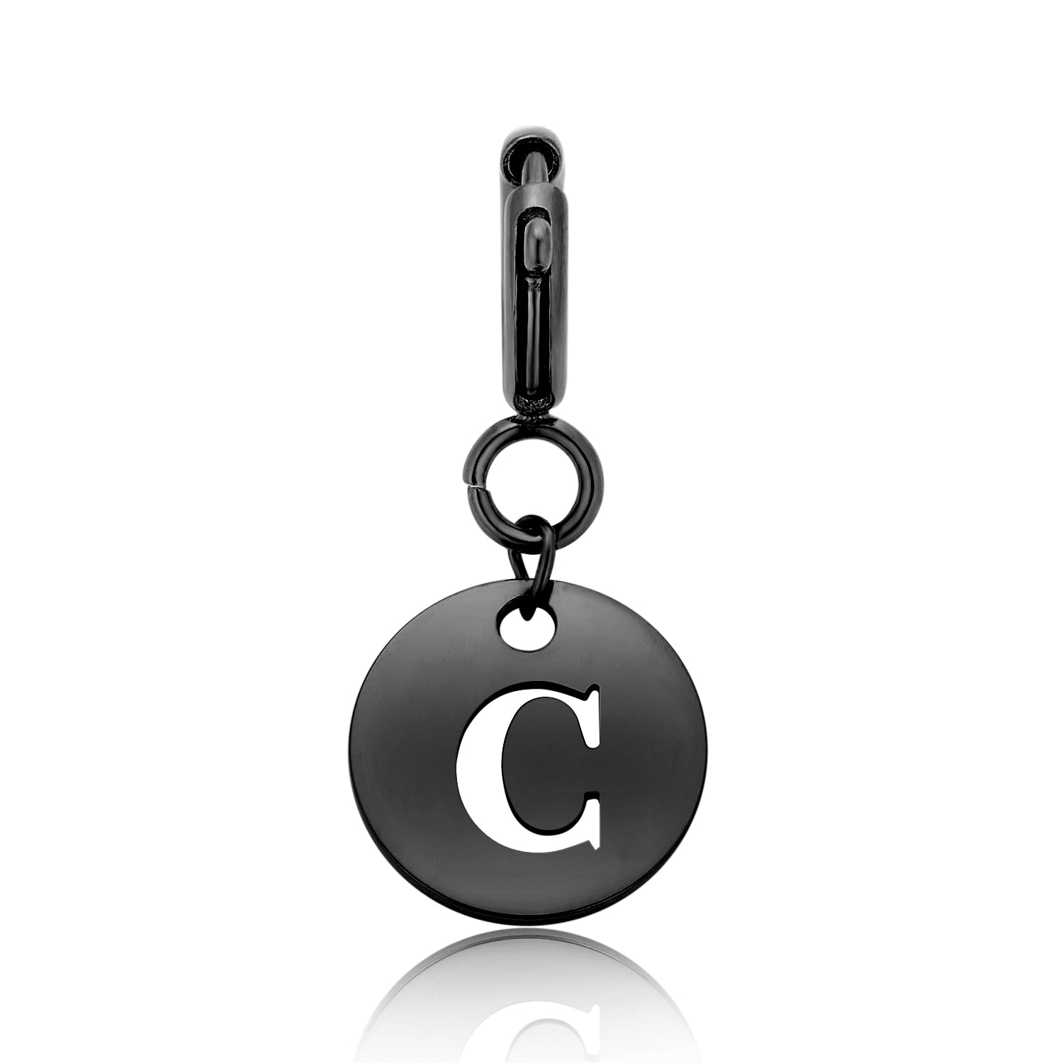 totwoo Letter Charm (Silver/Rose Gold/Black)