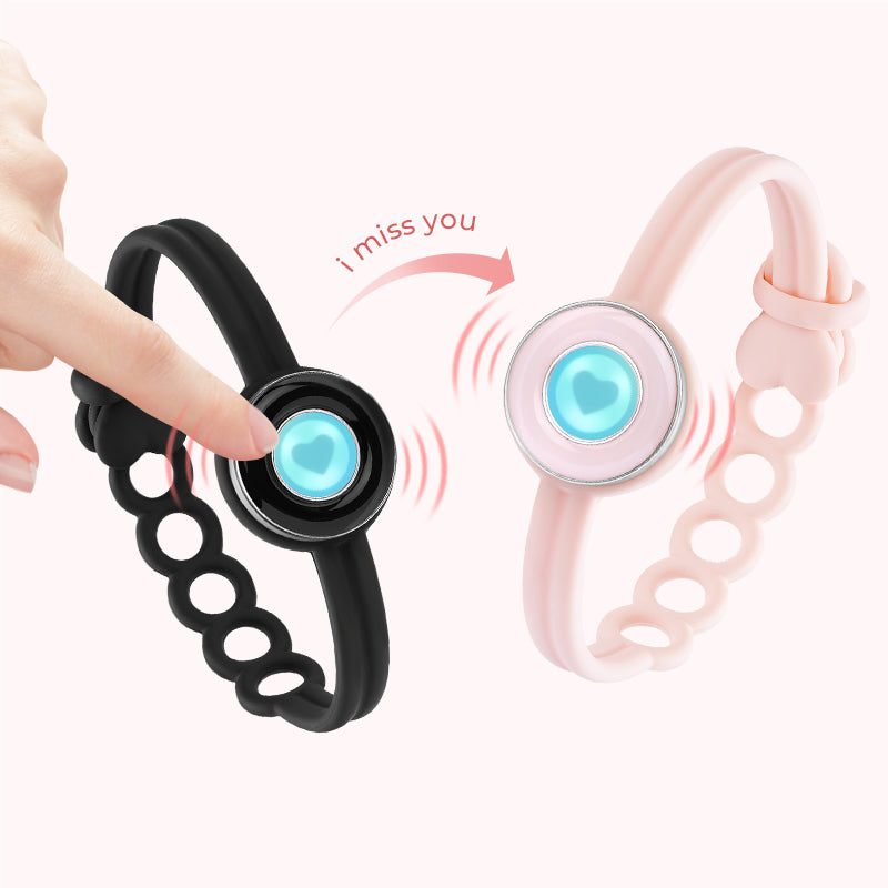 Candy_Original_Light_Up_and_Vibrate_Touch_Bracelets_Black_Pink