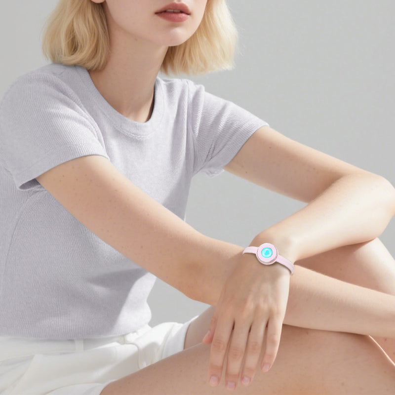 Candy Original & Wave Touch Bracelets (Black+Pink)