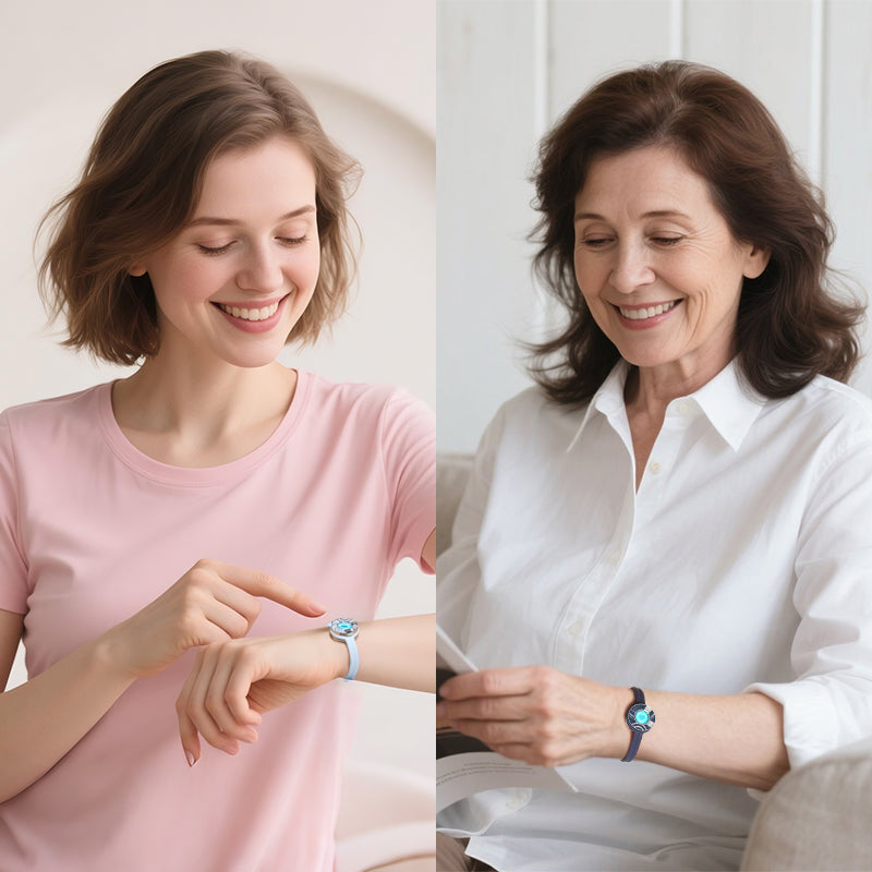 Candy Wave Touch Bracelets(Deep Blue+Light Blue) – totwoo