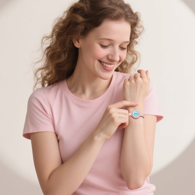 Candy Wave Touch Bracelets(Deep Blue+Pink)