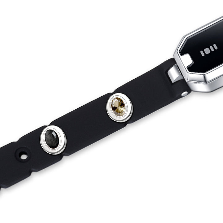 Cristal & Dijes de corazón para pulseras Morse Love