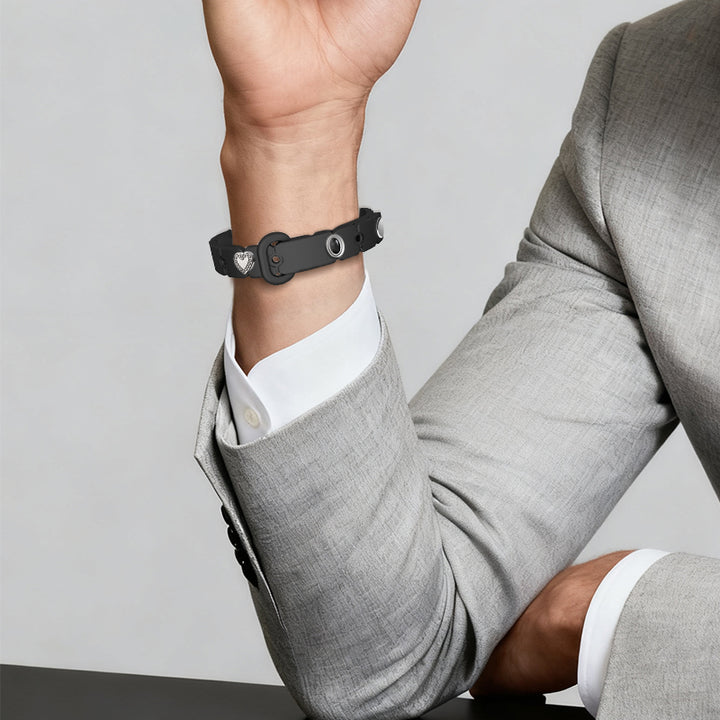 Cristal & Dijes de corazón para pulseras Morse Love