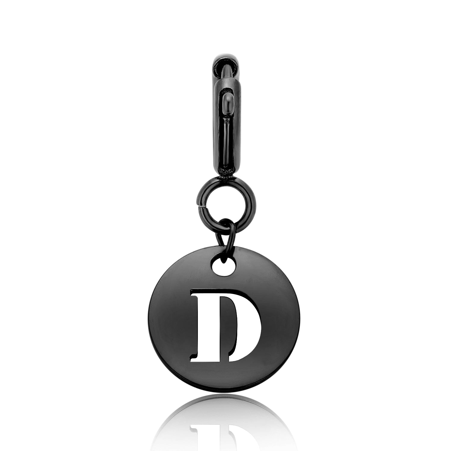 totwoo Letter Charm (Silver/Rose Gold/Black)
