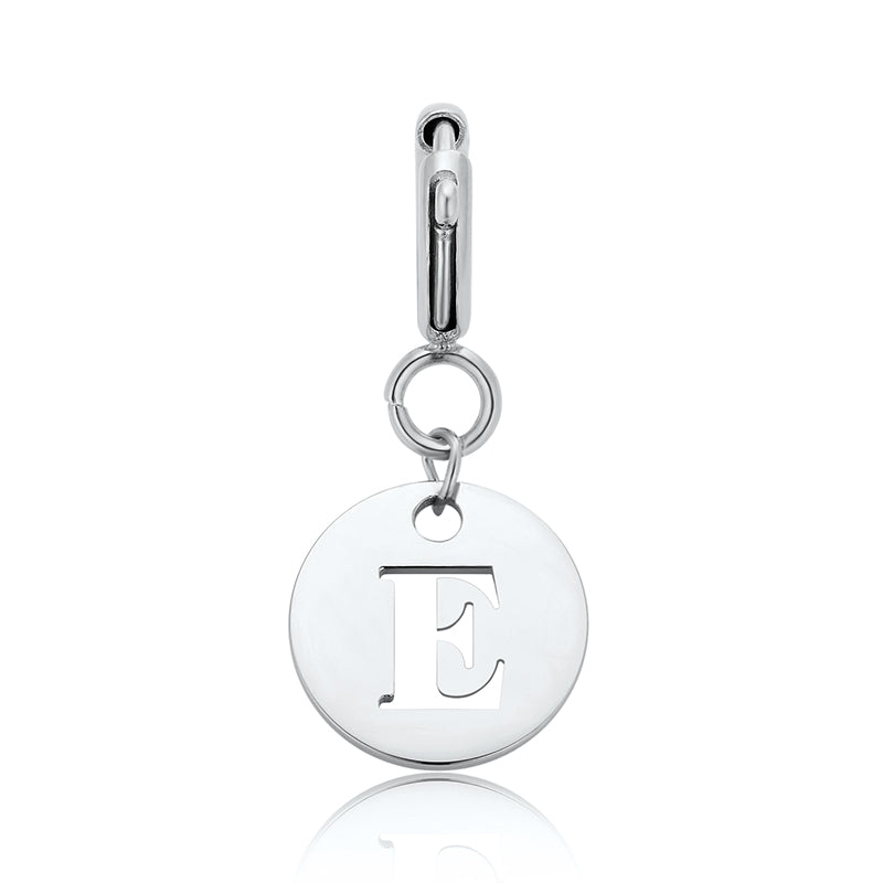 totwoo Letter Charm (Silver/Rose Gold/Black)