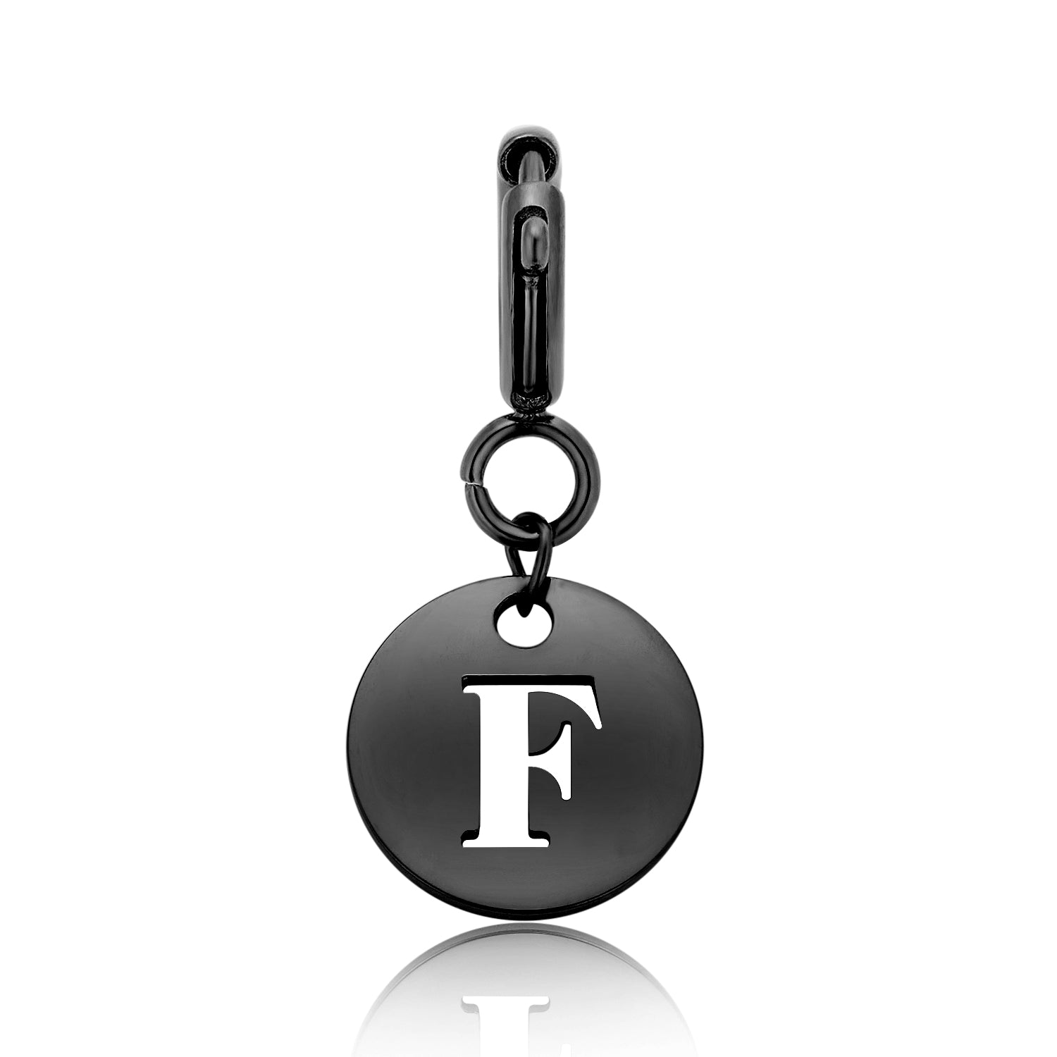 totwoo Letter Charm (Silver/Rose Gold/Black)