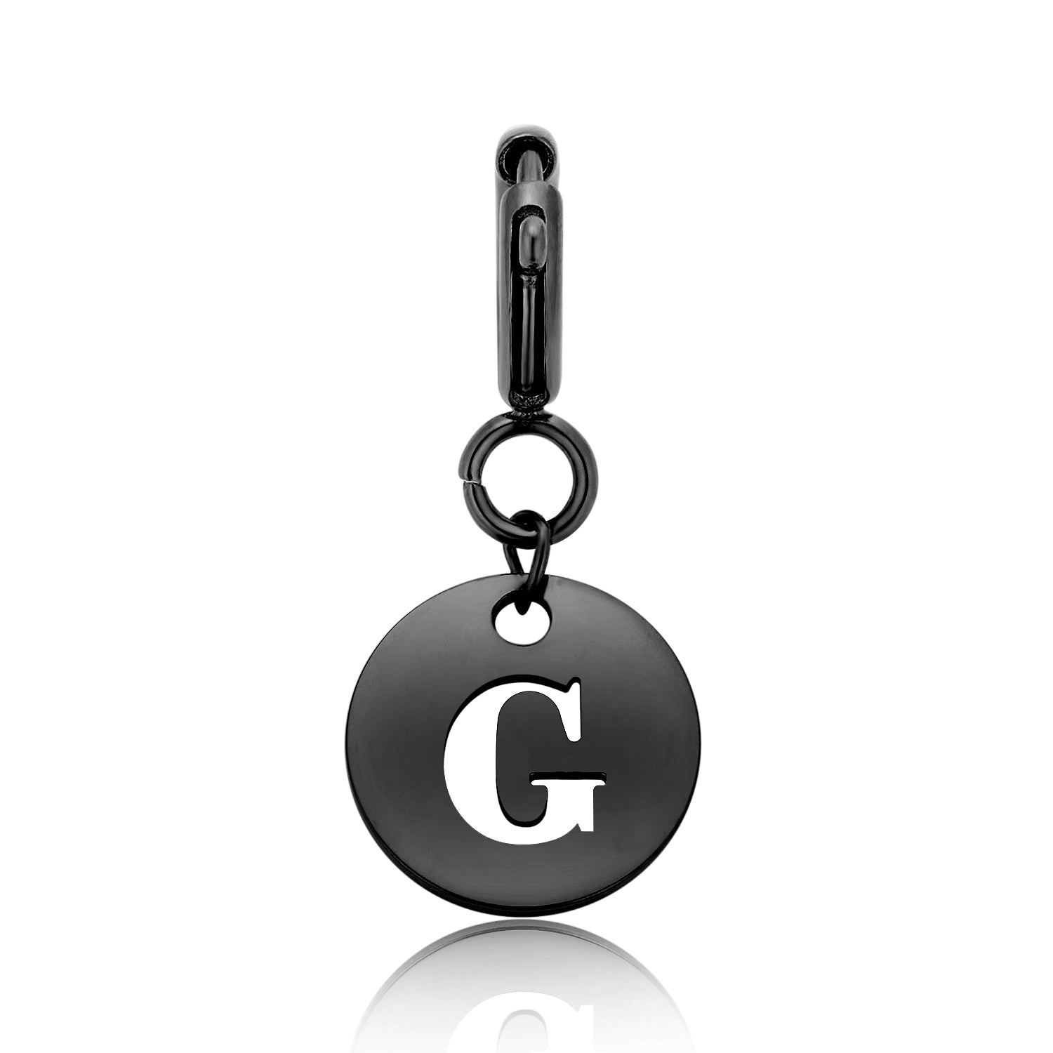 totwoo Letter Charm (Silver/Rose Gold/Black)