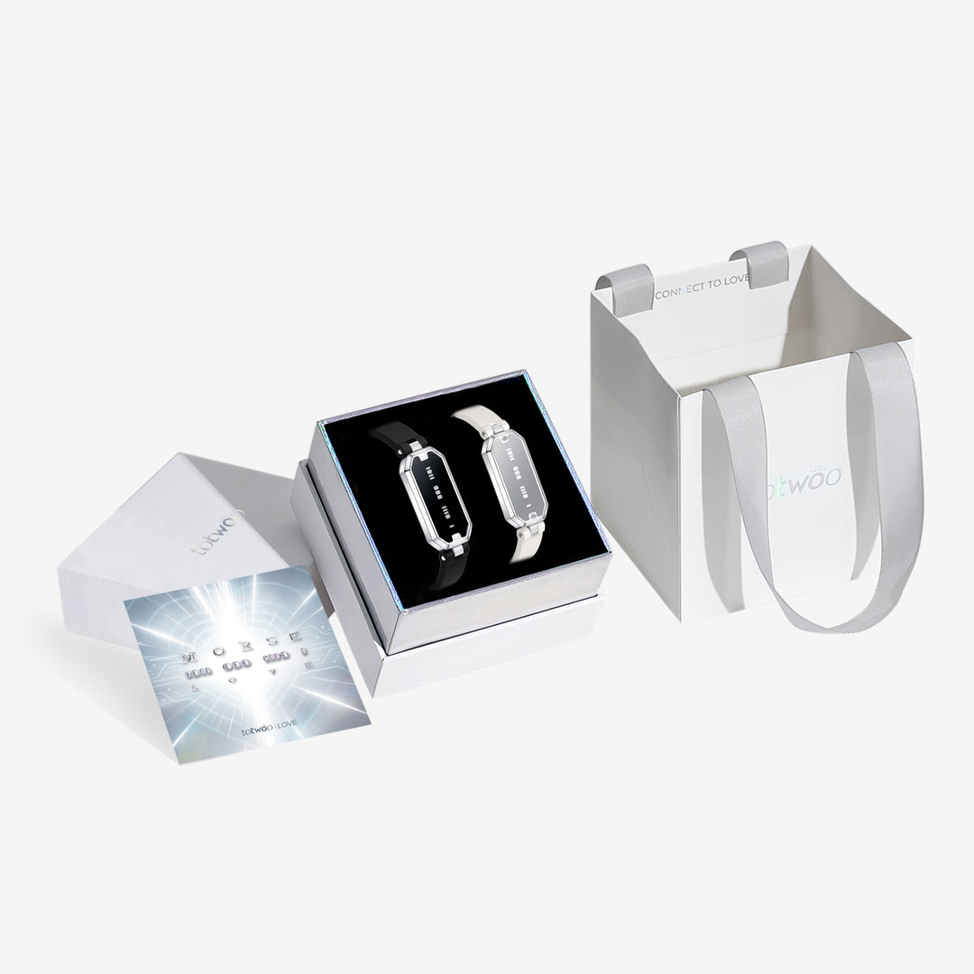 【Pre-Order · ships on or before December 5】Morse Love Touch Bracelets with Silicone