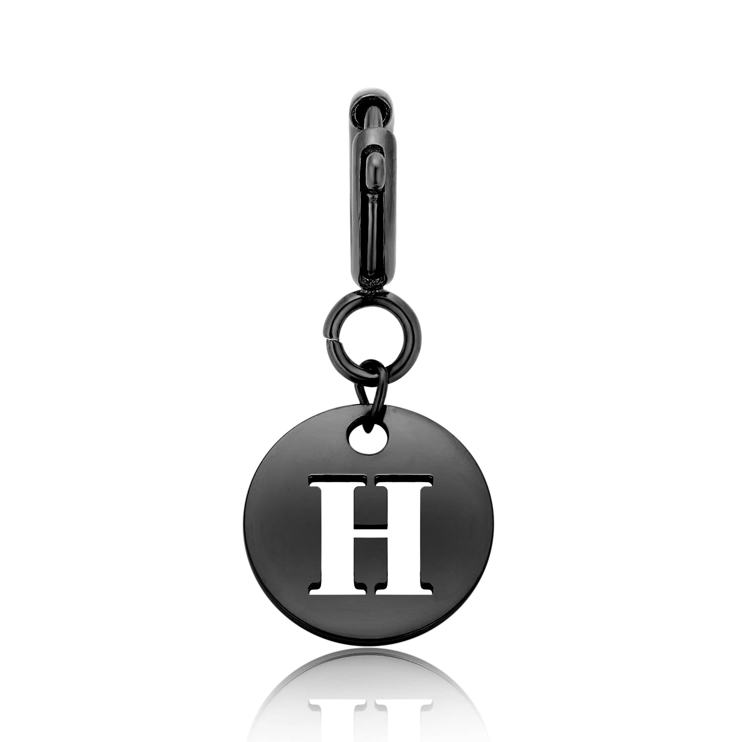 totwoo Letter Charm (Silver/Rose Gold/Black)