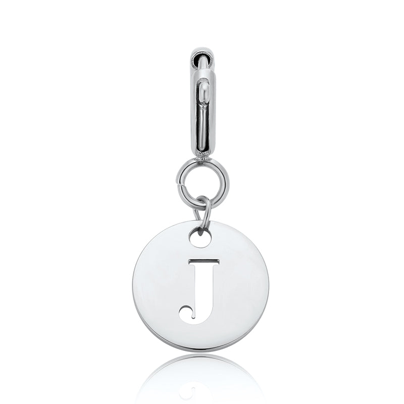 totwoo Letter Charm (Silver/Rose Gold/Black)