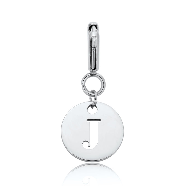 totwoo Letter Charm (plata/oro rosa/negro)