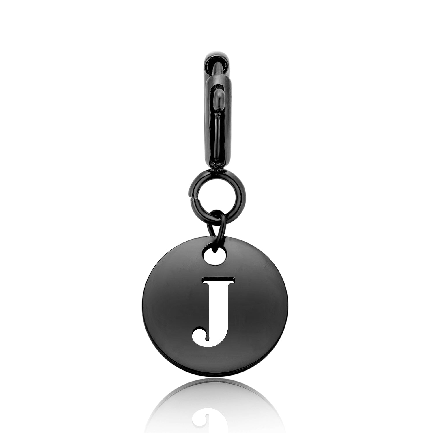 totwoo Letter Charm (Silver/Rose Gold/Black)